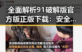 全面解析91破解版官方版正版下载：安全、稳定且免费获取