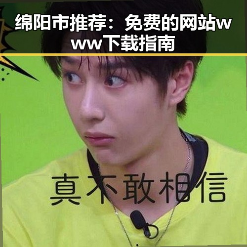 绵阳市推荐：免费的网站www下载指南