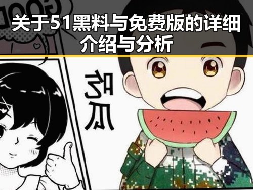 关于51黑料与免费版的详细介绍与分析
