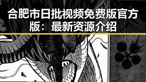 合肥市日批视频免费版官方版:最新资源介绍