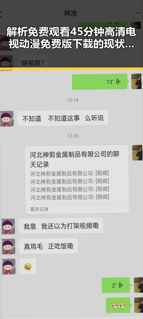 解析 免费观看45分钟高清电视动漫免费版下载的现状与发展