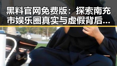 黑料 官网免费版：探索南充市娱乐圈真实与虚假背后的秘密