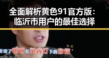全面解析黄色91官方版:临沂市用户的最佳选择