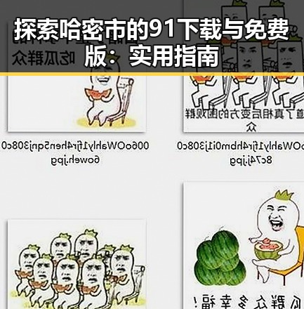 探索哈密市的91下载与免费版:实用指南