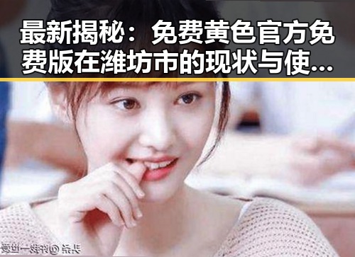 最新揭秘：免费黄色官方免费版在潍坊市的现状与使用指南