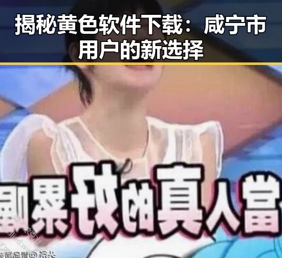 揭秘黄色软件下载:咸宁市用户的新选择
