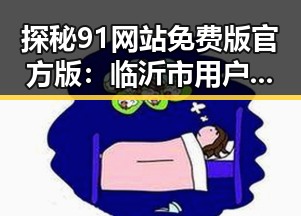 探秘91网站免费版官方版：临沂市用户的首选平台