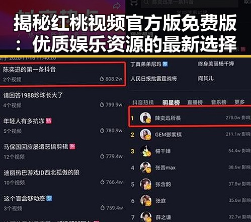 揭秘红桃视频官方版免费版:优质娱乐资源的最新选择