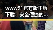 www91官方版正版下载：安全便捷的资源获取途径