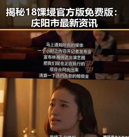揭秘18馃埐官方版免费版：庆阳市最新资讯