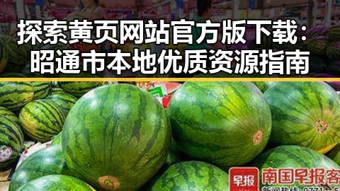 探索黄页网站官方版下载：昭通市本地优质资源指南