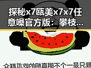 探秘x7瓯美x7x7任意噪官方版：攀枝花市热门娱乐选择
