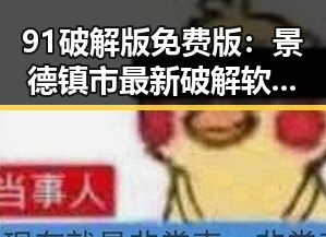 91破解版免费版：景德镇市最新破解软件下载指南