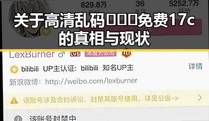 关于高清乱码🔞❌♋免费17c的真相与现状
