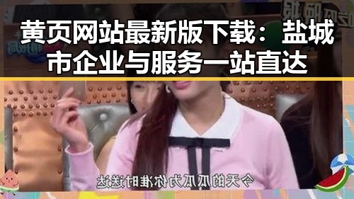 黄页网站最新版下载：盐城市企业与服务一站直达