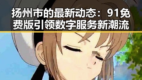 扬州市的最新动态：91免费版引领数字服务新潮流