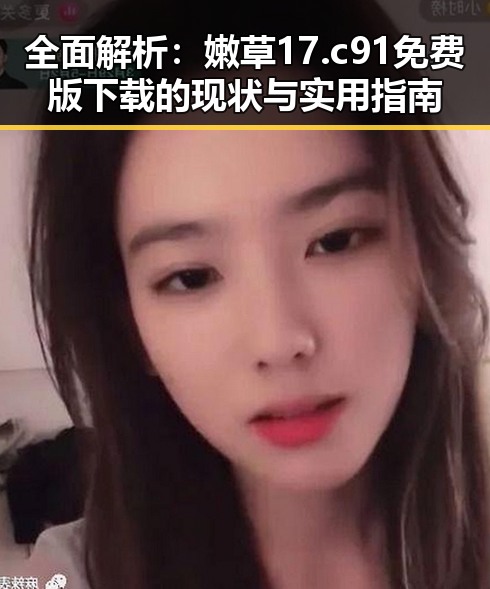 全面解析：嫩草17.c 91免费版下载的现状与实用指南