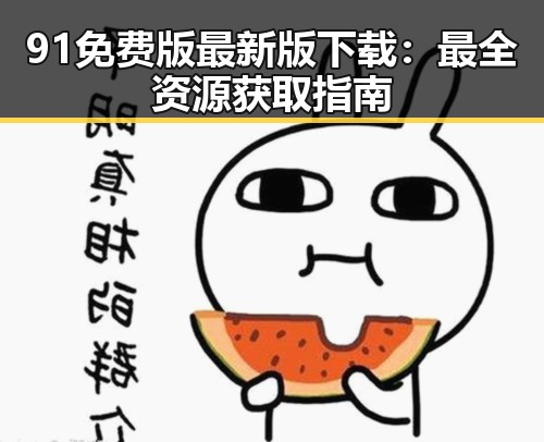 91免费版最新版下载：最全资源获取指南