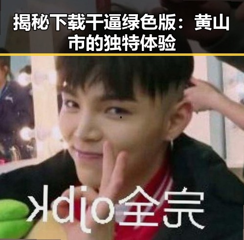 揭秘下载干逼绿色版：黄山市的独特体验