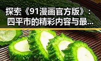 探索《91漫画官方版》：四平市的精彩内容与最新动态