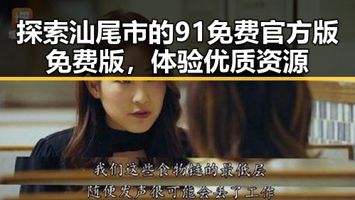 探索汕尾市的91免费官方版免费版，体验优质资源