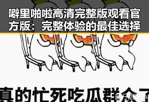 噼里啪啦高清完整版观看官方版：完整体验的最佳选择