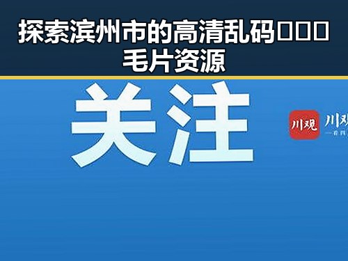 探索滨州市的高清乱码🔞❌♋毛片资源
