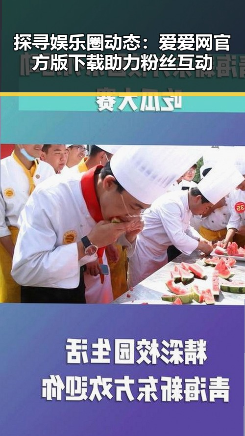 探寻娱乐圈动态：爱爱网官方版下载助力粉丝互动