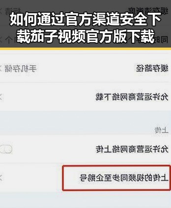如何通过官方渠道安全下载茄子视频官方版下载