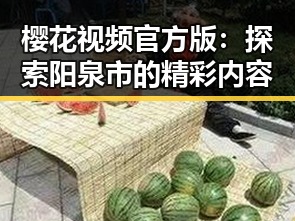 樱花视频官方版：探索阳泉市的精彩内容