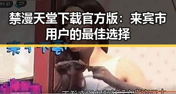 禁漫天堂下载官方版：来宾市用户的最佳选择