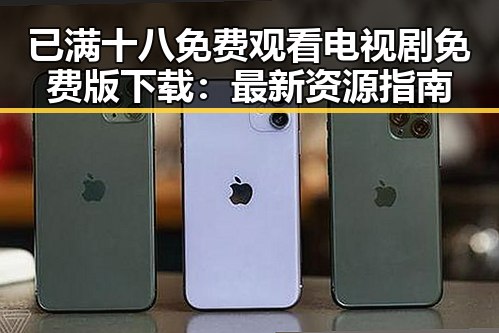 已满十八免费观看电视剧免费版下载：最新资源指南