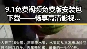 9.1免费视频免费版安装包下载——畅享高清影视体验的最佳选择