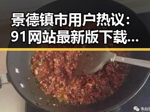 景德镇市用户热议：91网站最新版下载带来全新体验