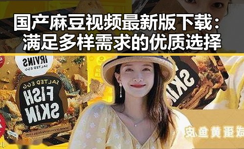 国产麻豆视频最新版下载：满足多样需求的优质选择