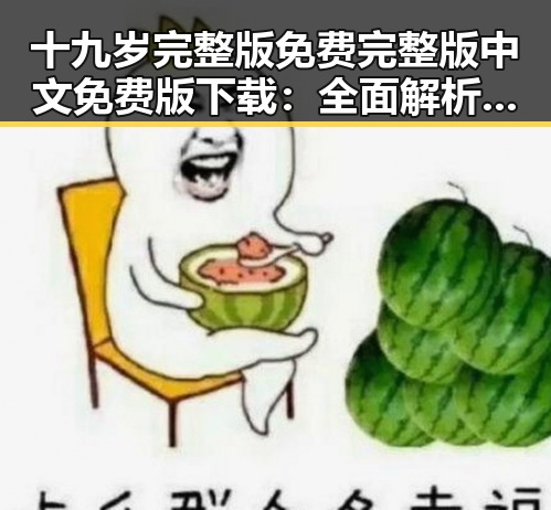 十九岁完整版免费完整版中文免费版下载：全面解析与最新资源推荐