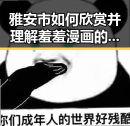 雅安市如何欣赏并理解羞羞漫画的魅力
