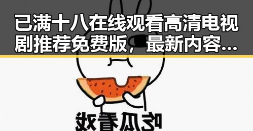 已满十八在线观看高清电视剧推荐免费版，最新内容一览