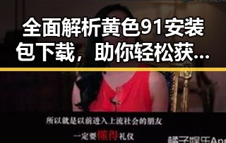 全面解析黄色91安装包下载，助你轻松获取资源