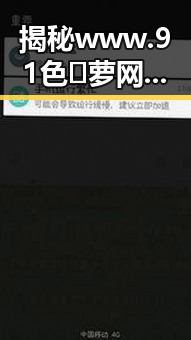 揭秘www.91色😍萝网站官方版下载背后的真相与潜在影响