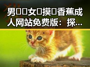 男🍌❌女🍑摸🐻香蕉成人网站免费版：探索网络成人内容的现状与影响