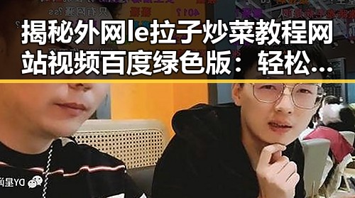 揭秘外网le拉子炒菜教程网站视频百度绿色版：轻松掌握美味诀窍