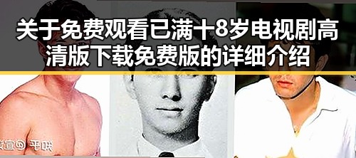 关于 免费观看已满十8岁电视剧高清版下载免费版的详细介绍