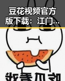 豆花视频官方版下载：江门市用户的最新娱乐体验