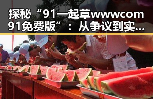 探秘“91 一起草wwwcom91免费版”：从争议到实用的背后变化