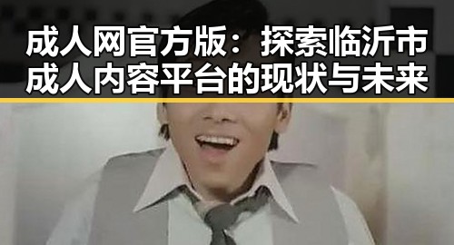 成人网官方版:探索临沂市成人内容平台的现状与未来