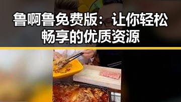 鲁啊鲁免费版：让你轻松畅享的优质资源