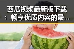 西瓜视频最新版下载：畅享优质内容的最佳选择