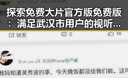 探索免费大片官方版免费版:满足武汉市用户的视听需求