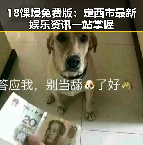 18馃埐免费版：定西市最新娱乐资讯一站掌握